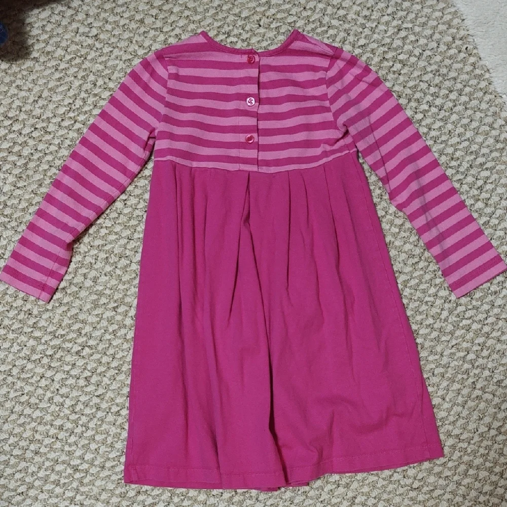 J. Khaki Pink Striped Casual Dress - Picture 4 of 6